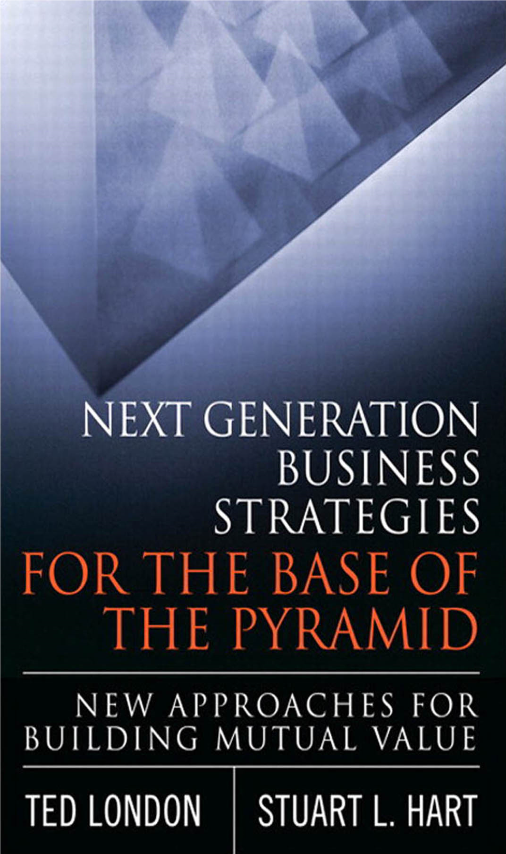 Next Generation Business Strategies for the Base of the Pyramid