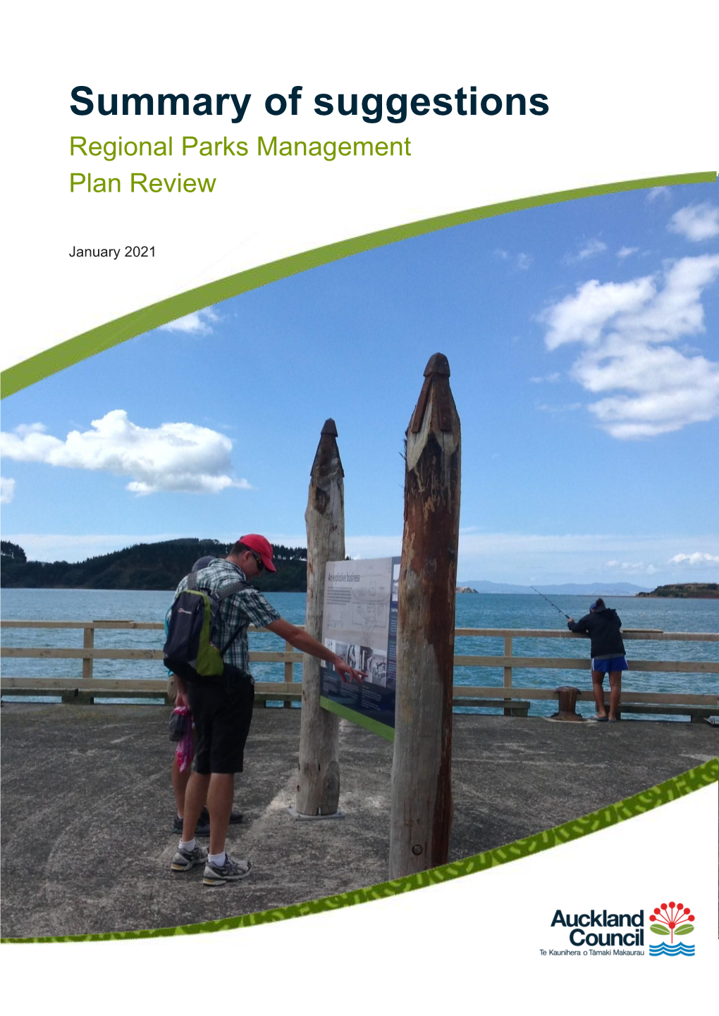 Regional Parks Management Plan Review. Summary of Suggestions