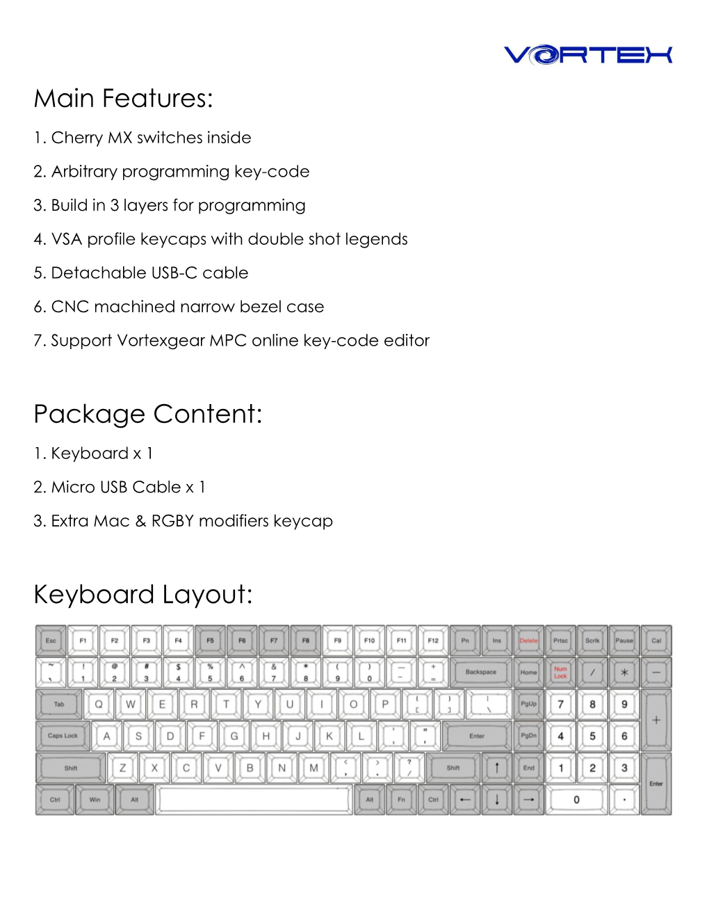 Keyboard Layout