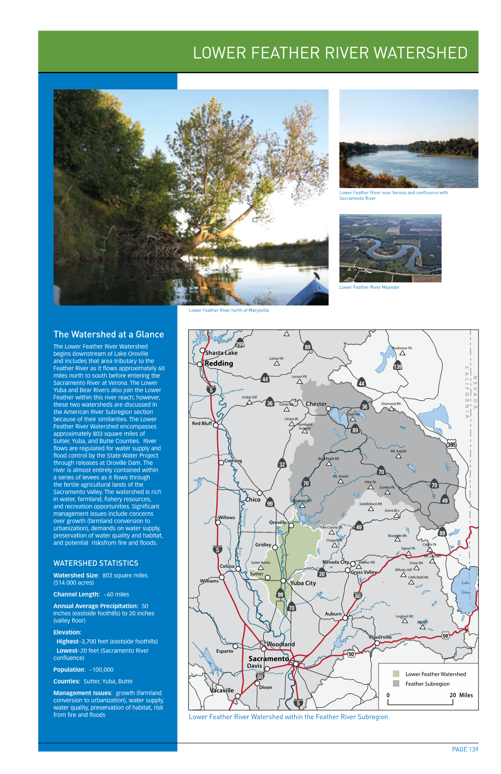 Lower Feather River Watershed