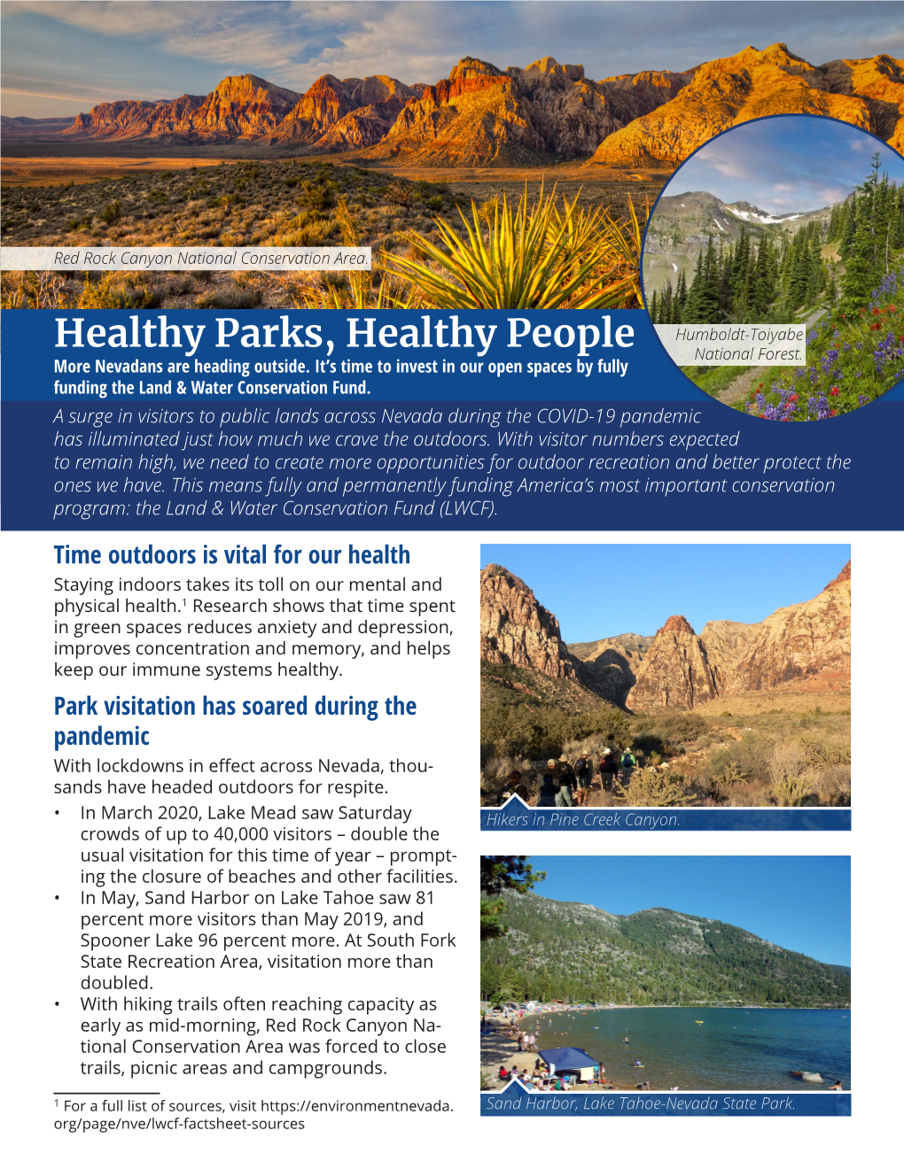 Healthy Parks, Healthy People National Forest