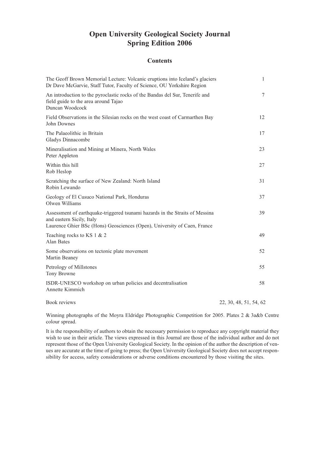 OUGS Journal 27(1) 1 Spring Edition 2006 Figure 3