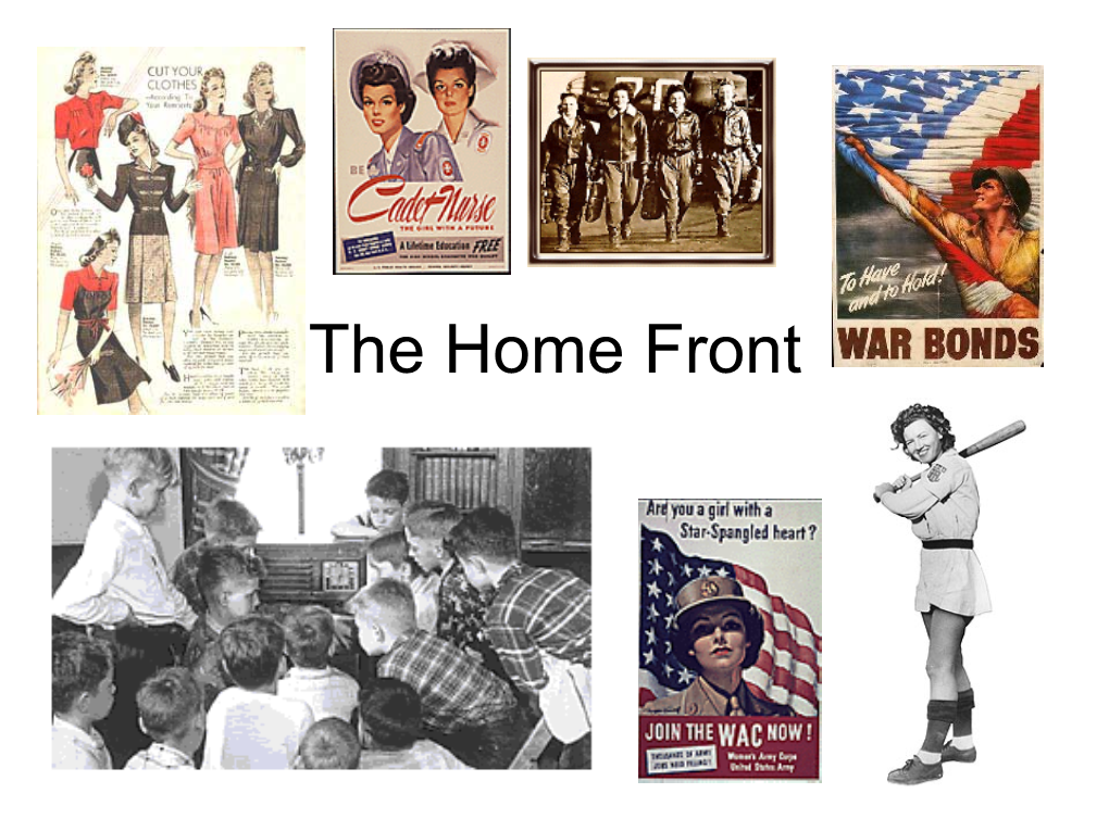 The Home Front World War II at Home