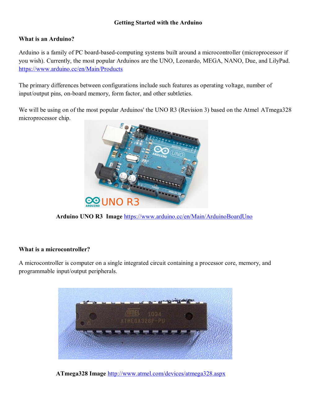 Computer Arduino UNO R3