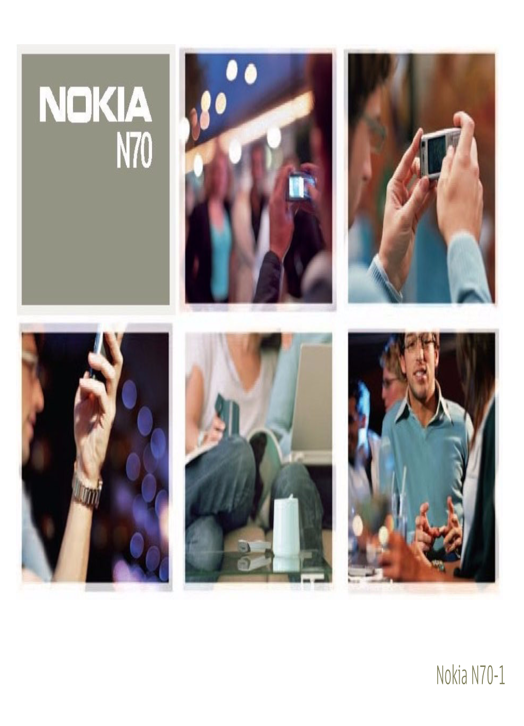 Nokia N70-1 CONFORMITEITSVERKLARING Hi/Fn ®, LZS ®,©1988-98, Hi/Fn