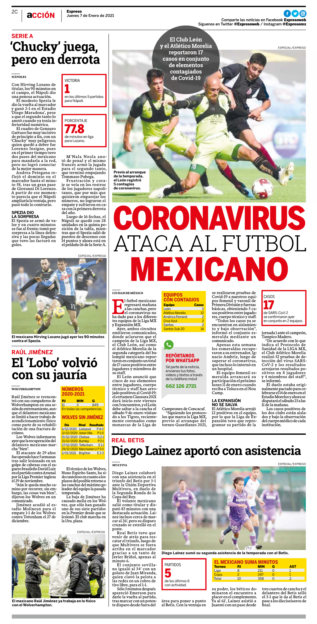 Ataca Al Futbol Especial/Expreso Mexicano