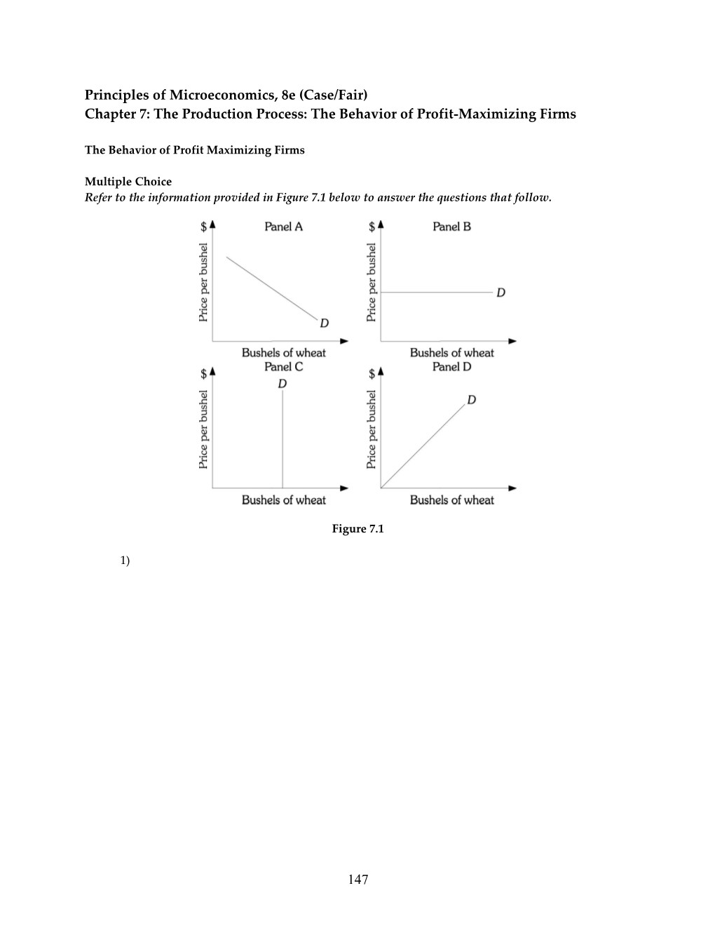 Principles of Microeconomics, 7E (Case/Fair)