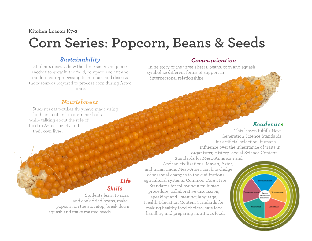 Corn Series: Popcorn, Beans & Seeds
