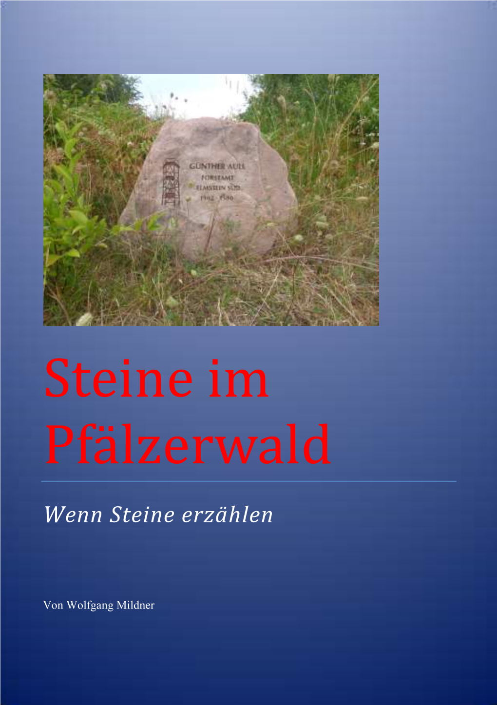 Steine Im Pfälzerwald