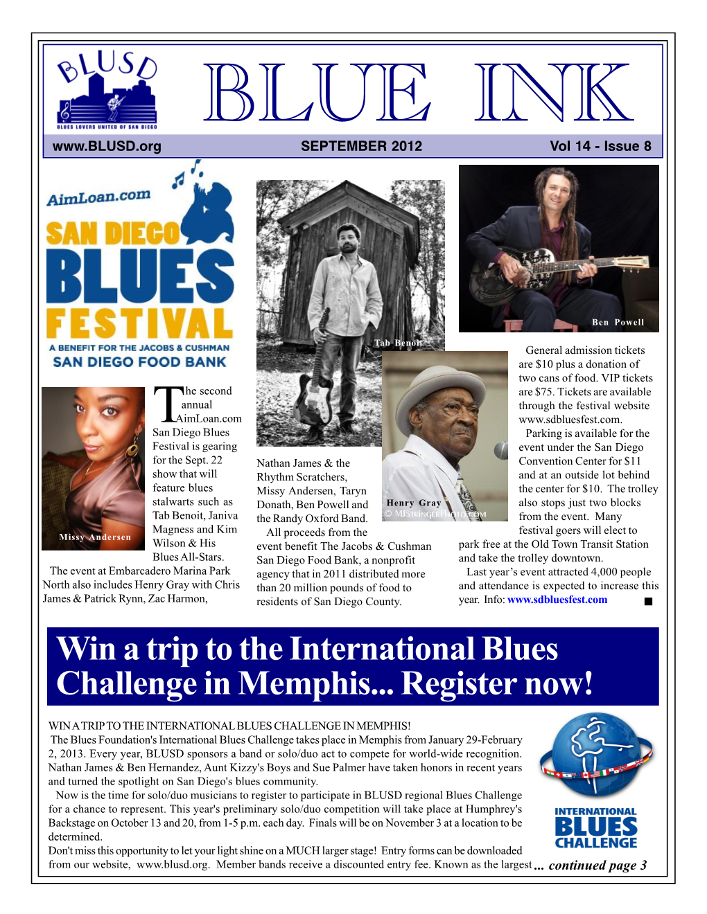 Blue Ink April 2012