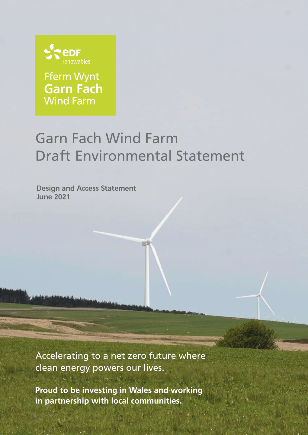 Garn Fach Wind Farm Environmental Statement 2021