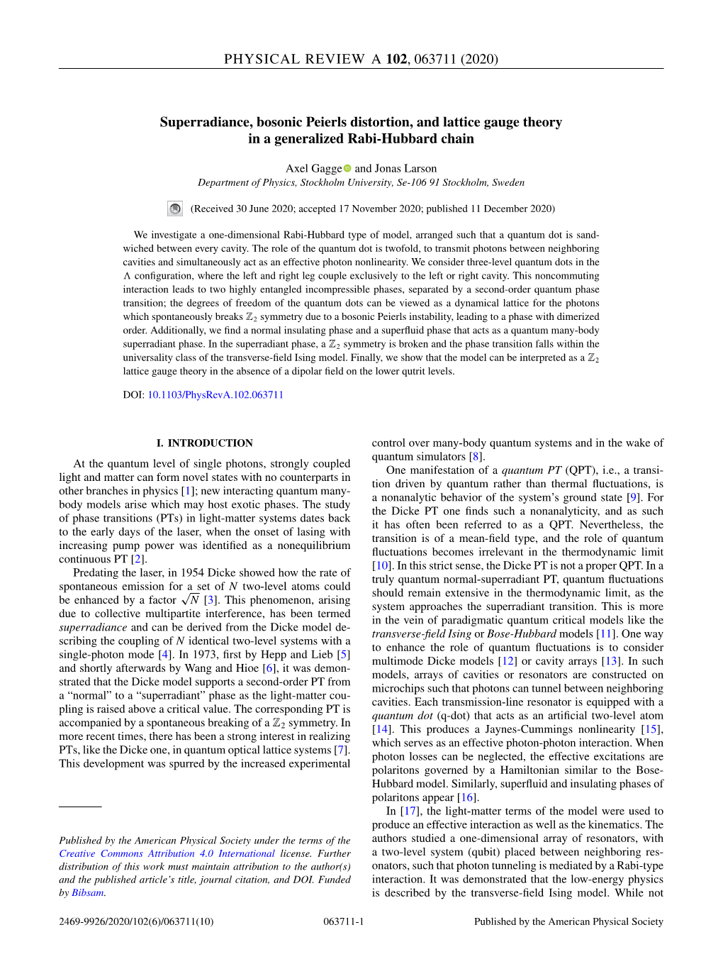 Superradiance, Bosonic Peierls Distortion, and Lattice Gauge Theory in a Generalized Rabi-Hubbard Chain