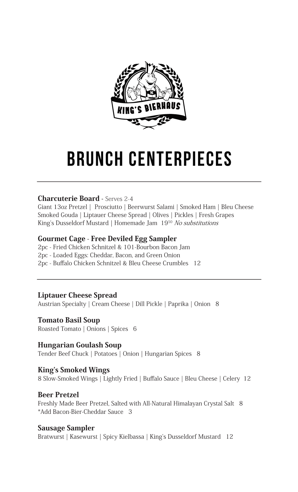 KBH-Brunchmenu