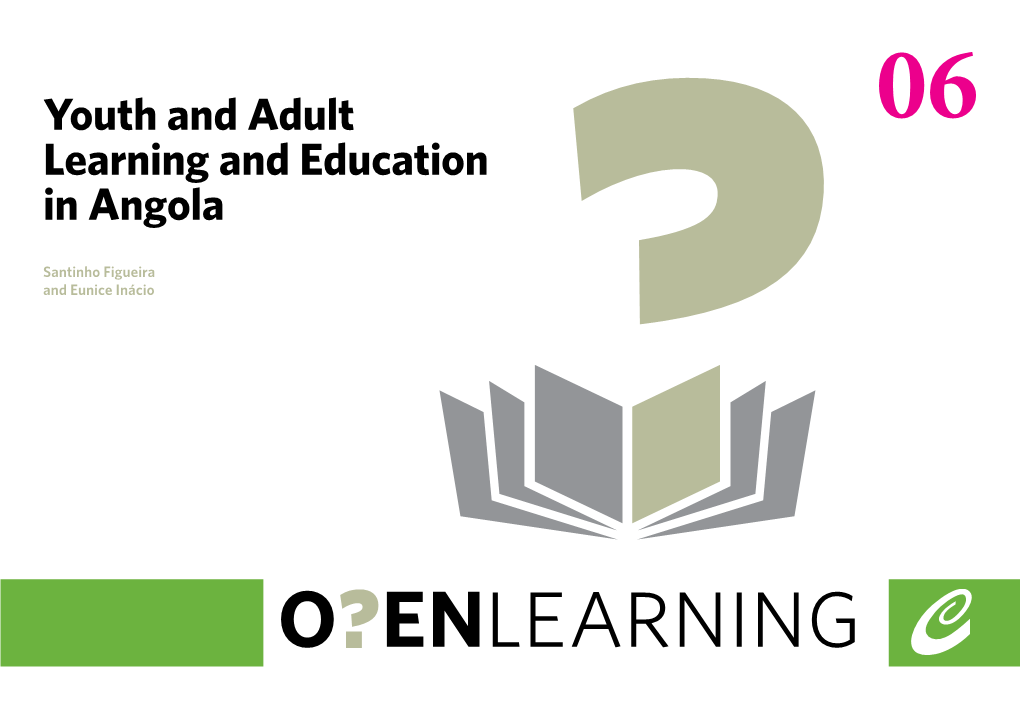 Youth and Adult Learning and Education in Angola