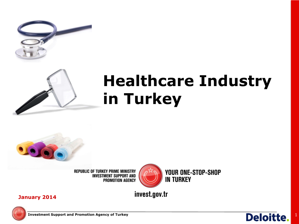 Healthcare Industry in Turkey