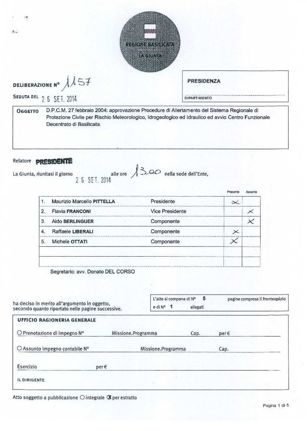 Sistema Di Allerta Regionale Basilicata 09 2014 V6