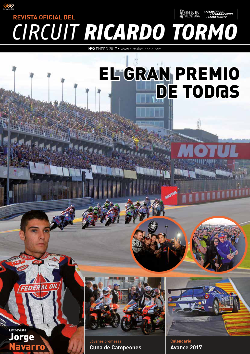 Circuit Ricardo Tormo Nº2 Enero 2017 • El Gran Premio De Tod@S