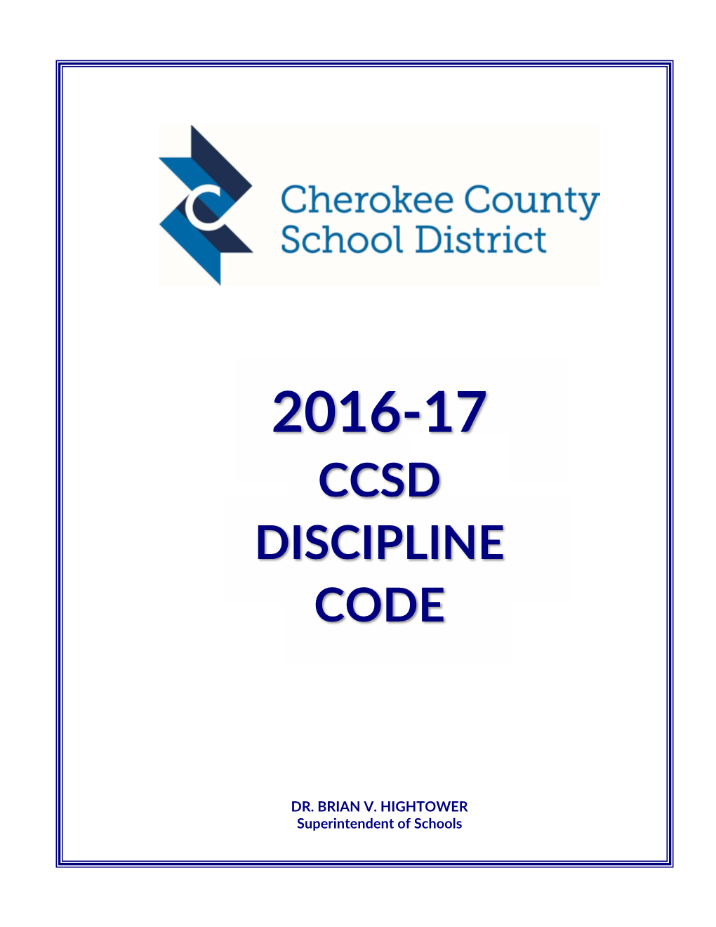 Ccsd Discipline Code