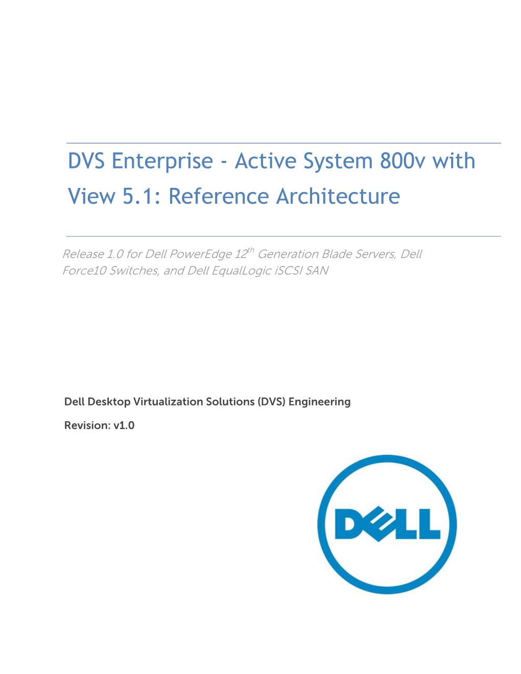 DVS Enterprise - Active System 800V With