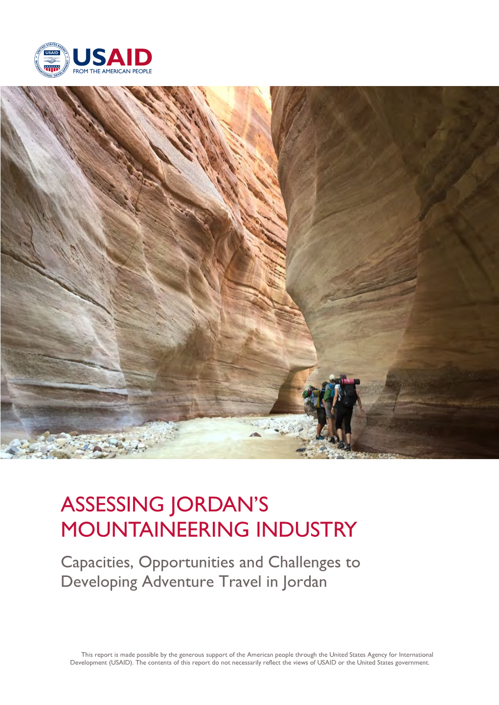 Assessing Jordan's Mountaineering Industry