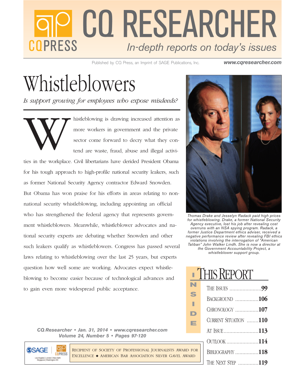 CQR Whistleblowers