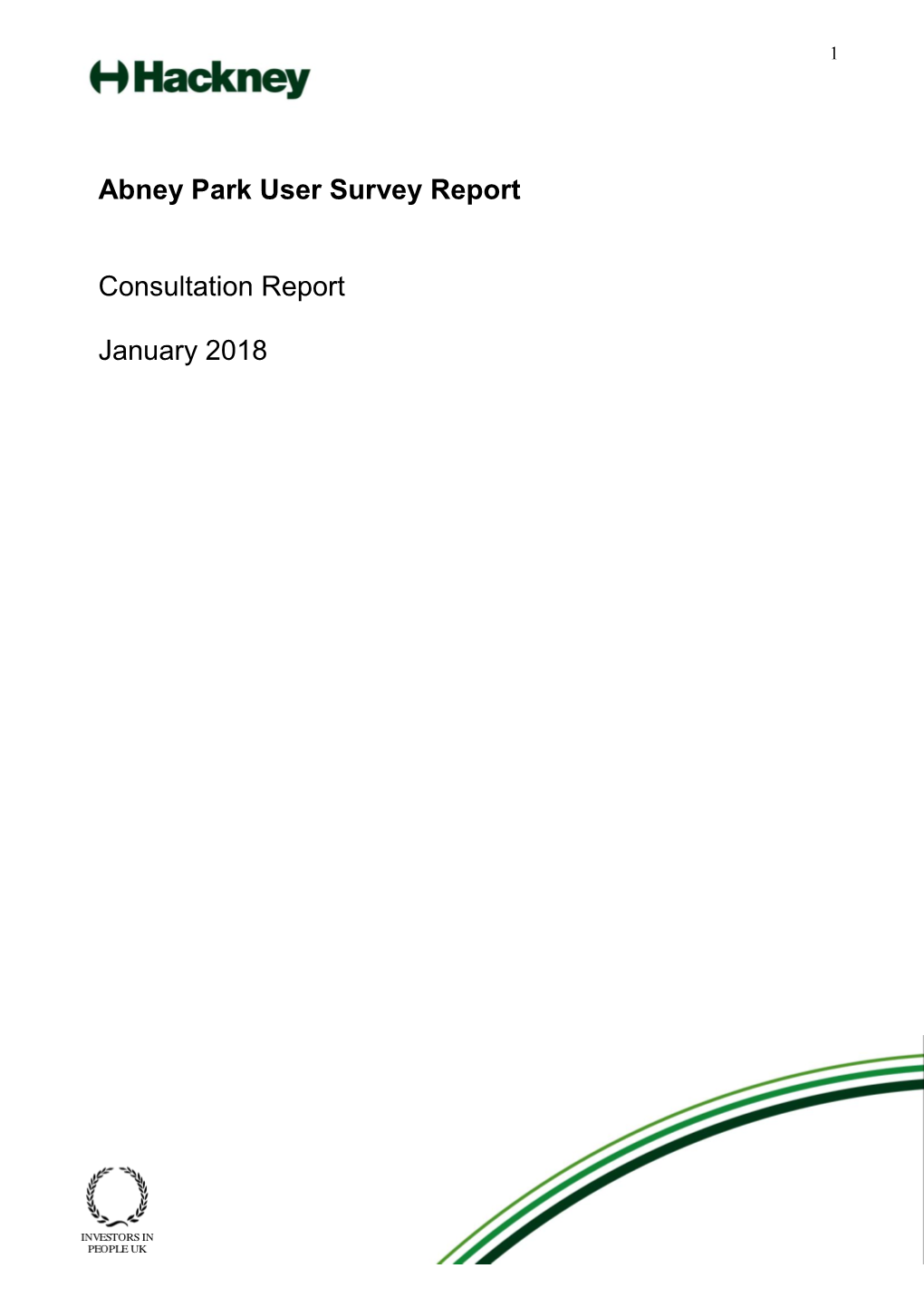 Abney Park User Survey Report.Pdf