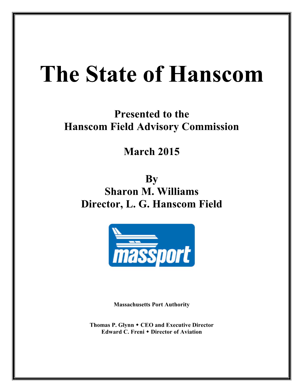 The State of Hanscom