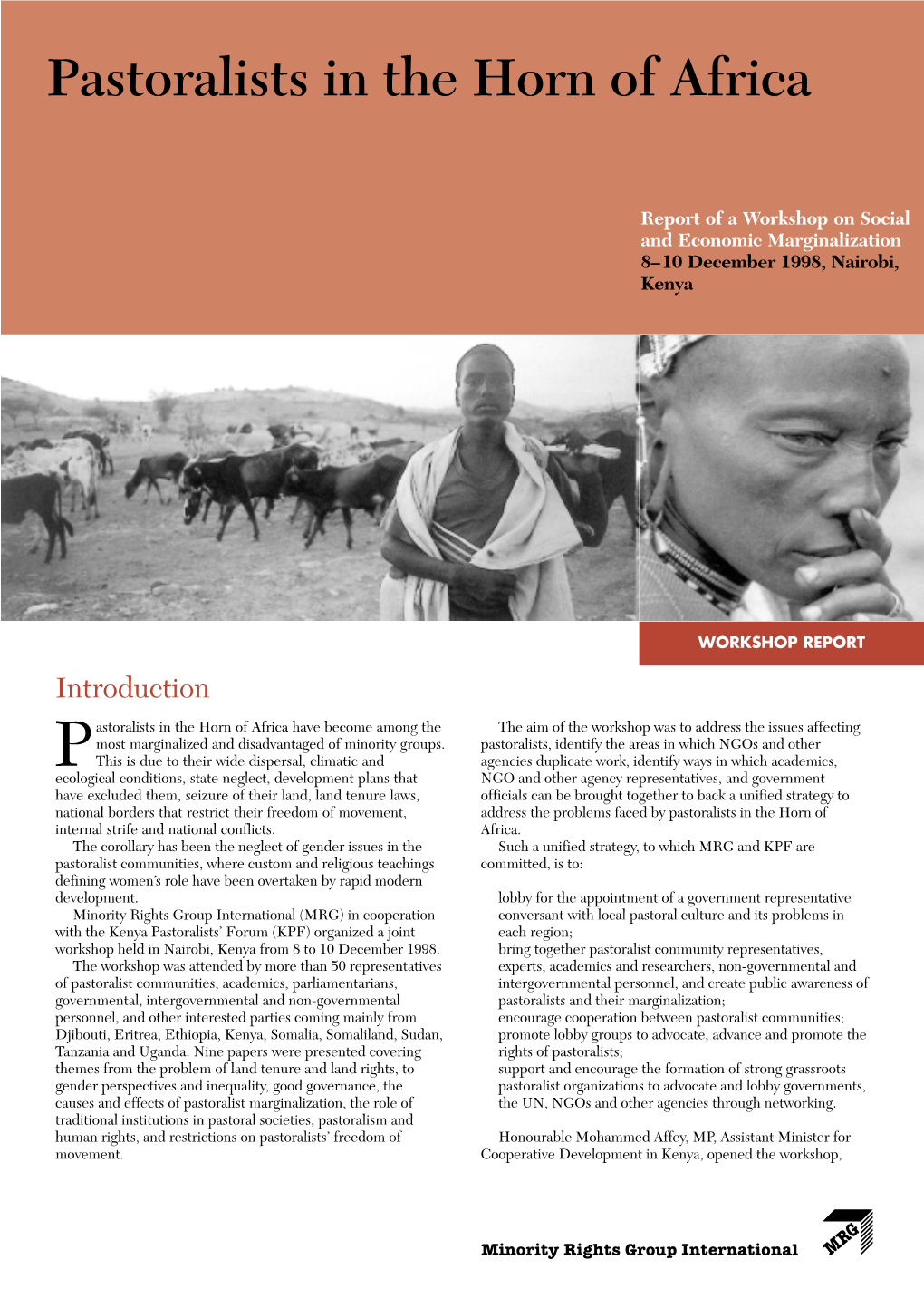 Pastoralists in the Horn of Africa