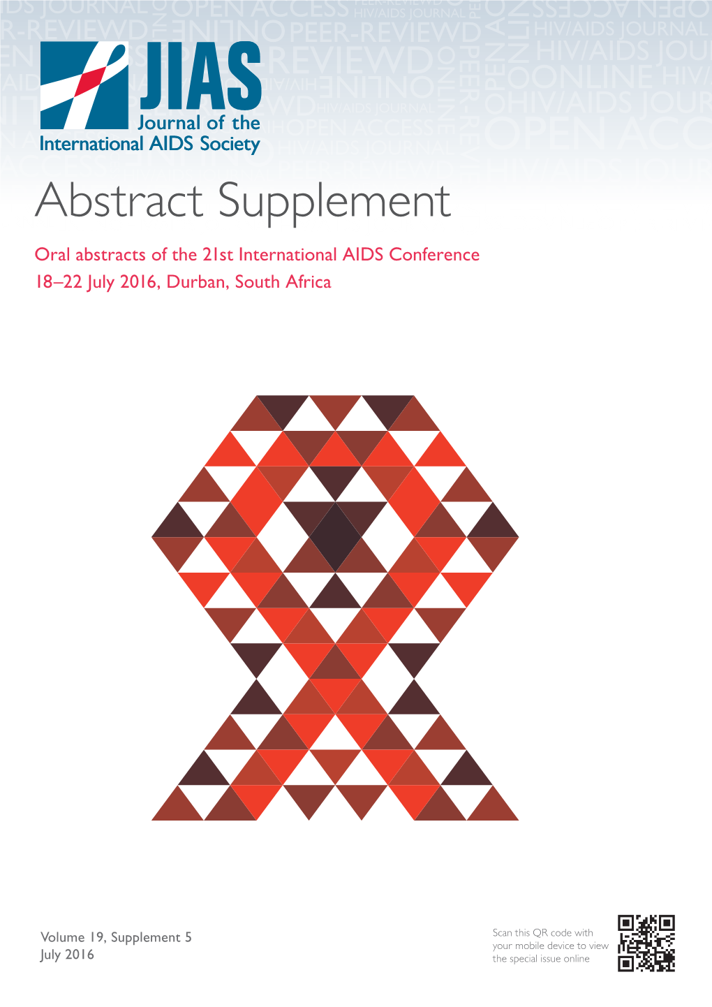 Oral Abstracts of the 21St International AIDS Conference 18–22