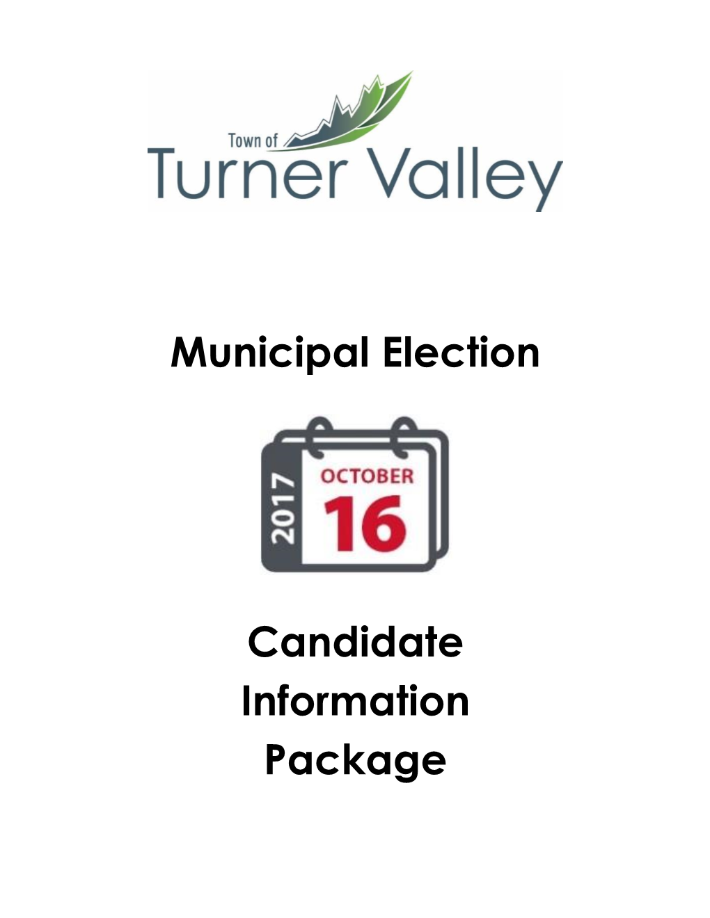 Municipal Election Candidate Information Package