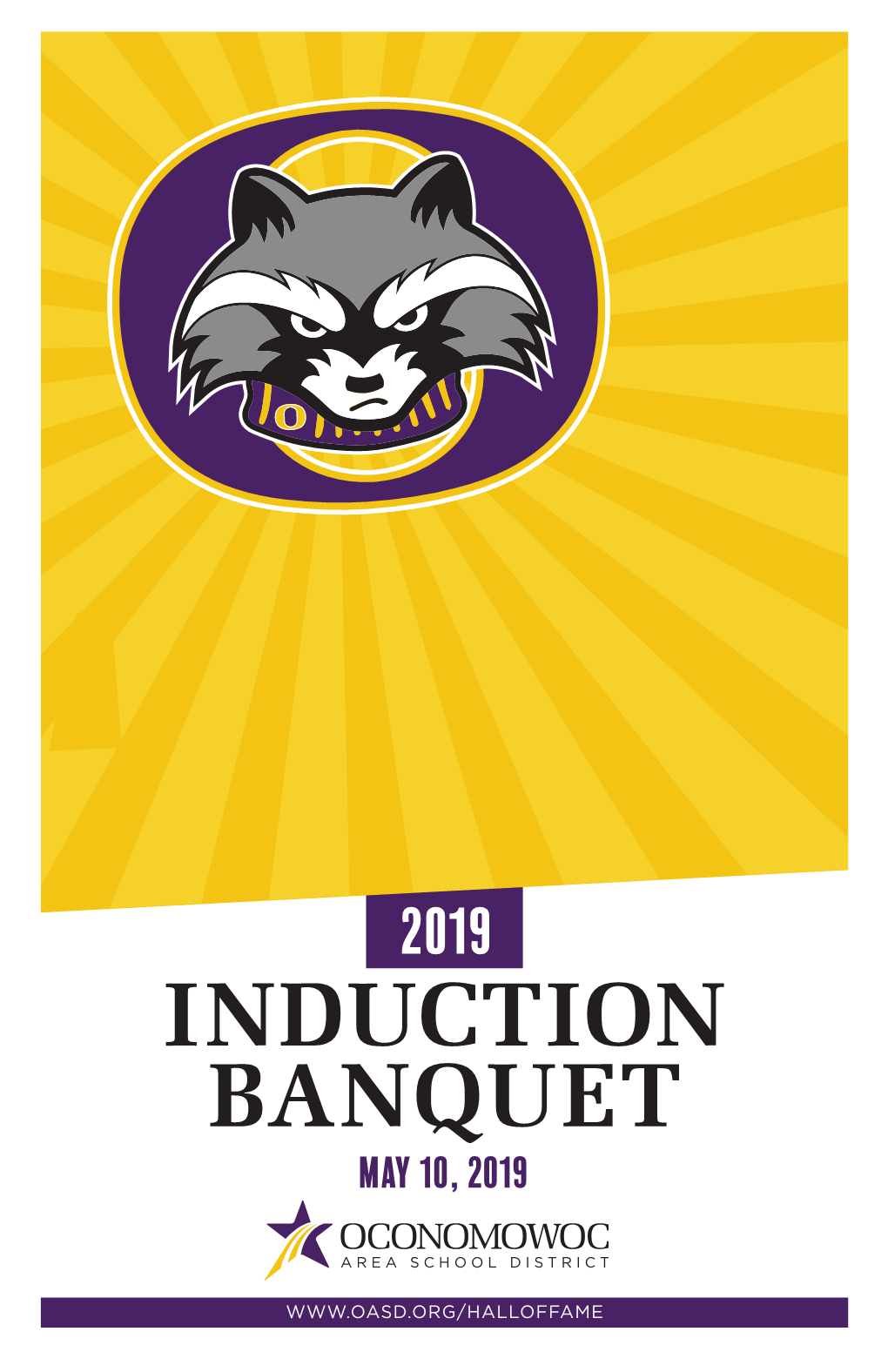 INDUCTION BANQUET May 10, 2019