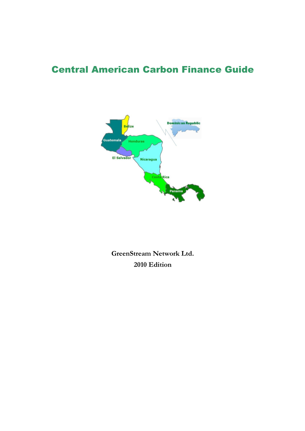 Central American Carbon Finance Guide