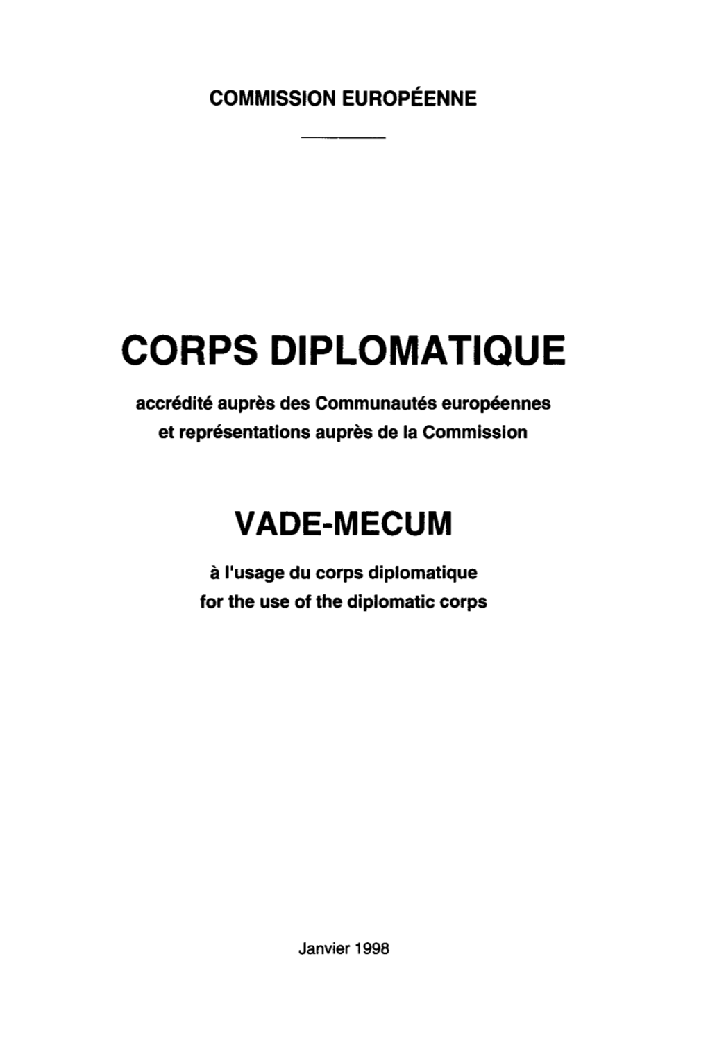 Corps Diplomatique