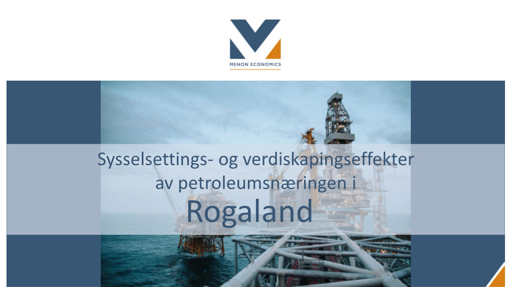 Rogaland FORORD