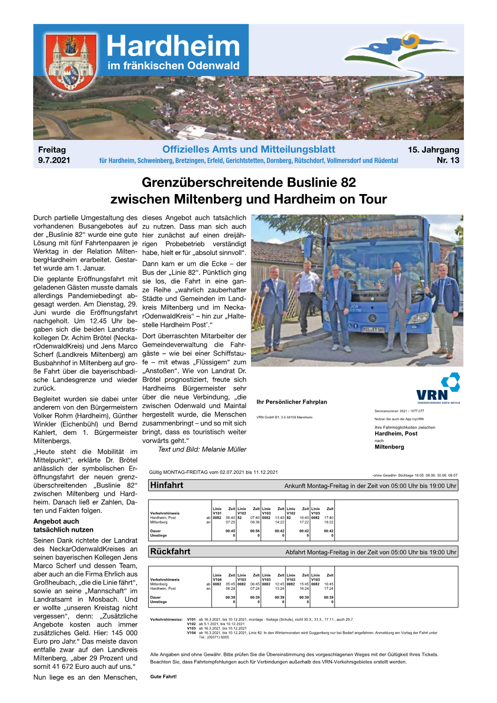 Hardheim Ausgabe 13 2021.Indd