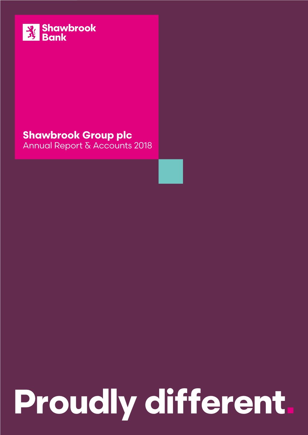 Shawbrook Group Plc Annual Report & Accounts 2018