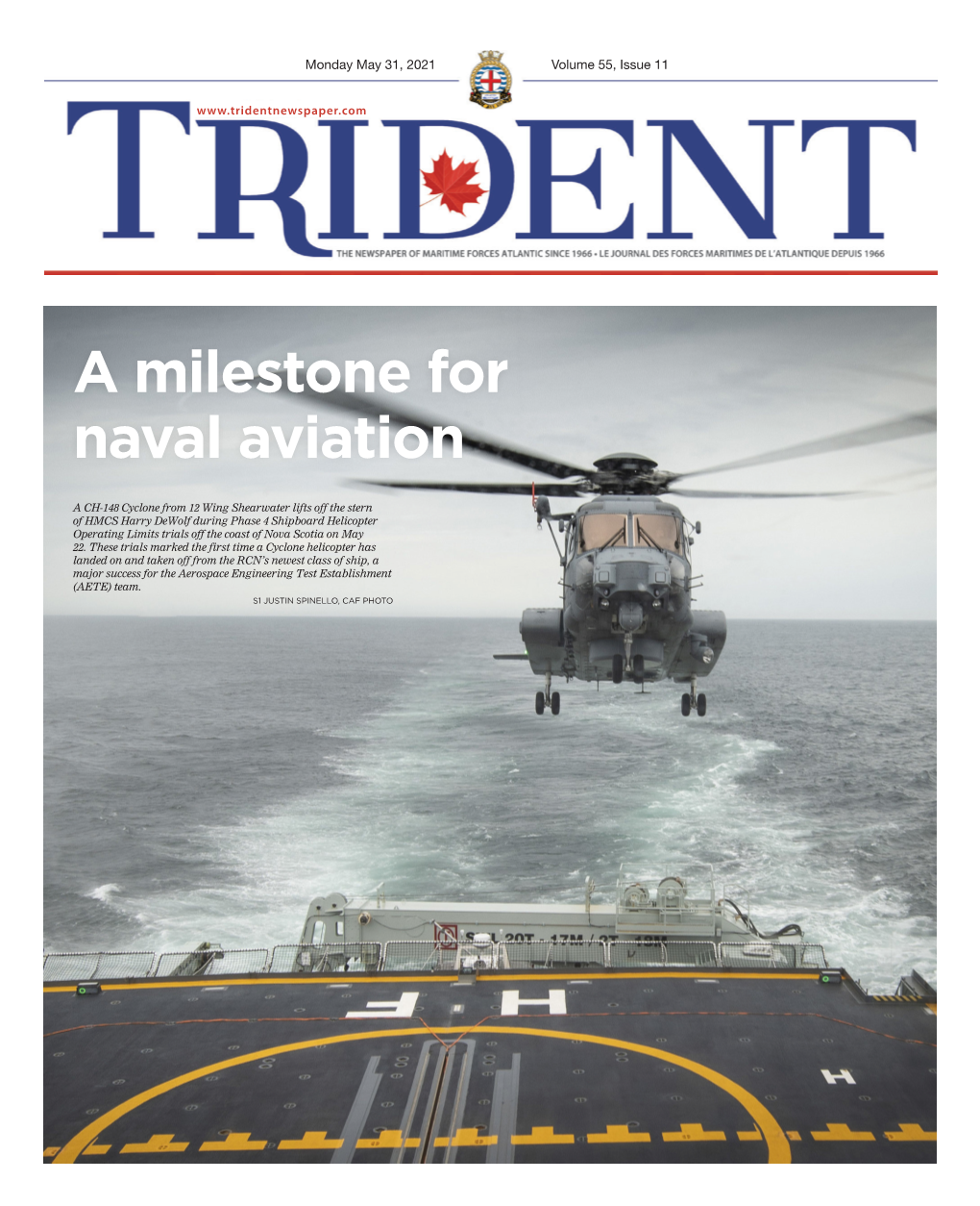 A Milestone for Naval Aviation