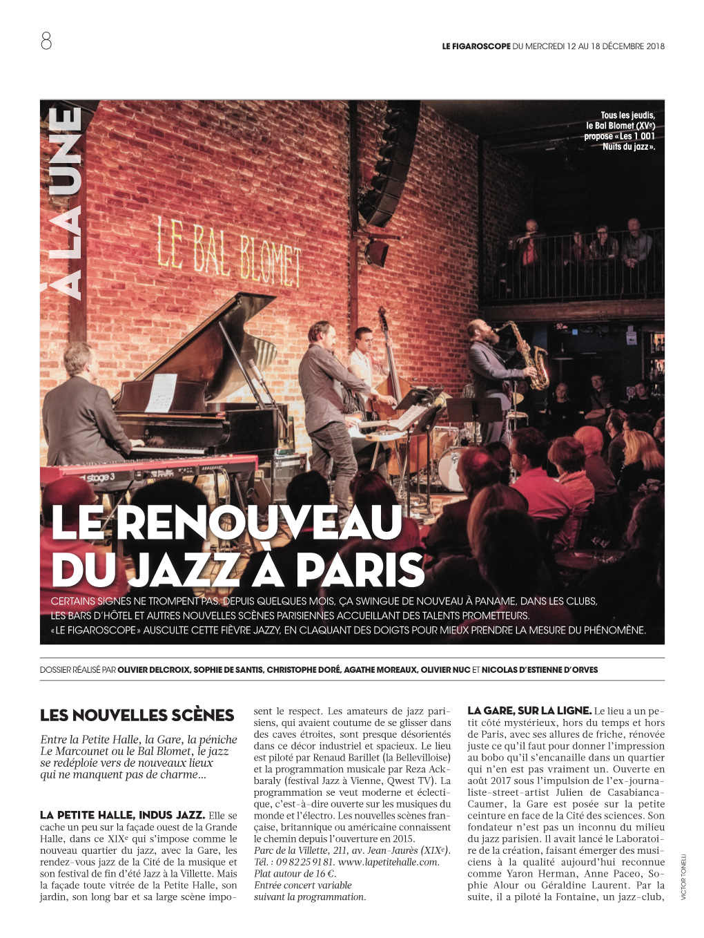 Le Renouveau Du Jazz À Paris Certains Signes Ne Trompent Pas