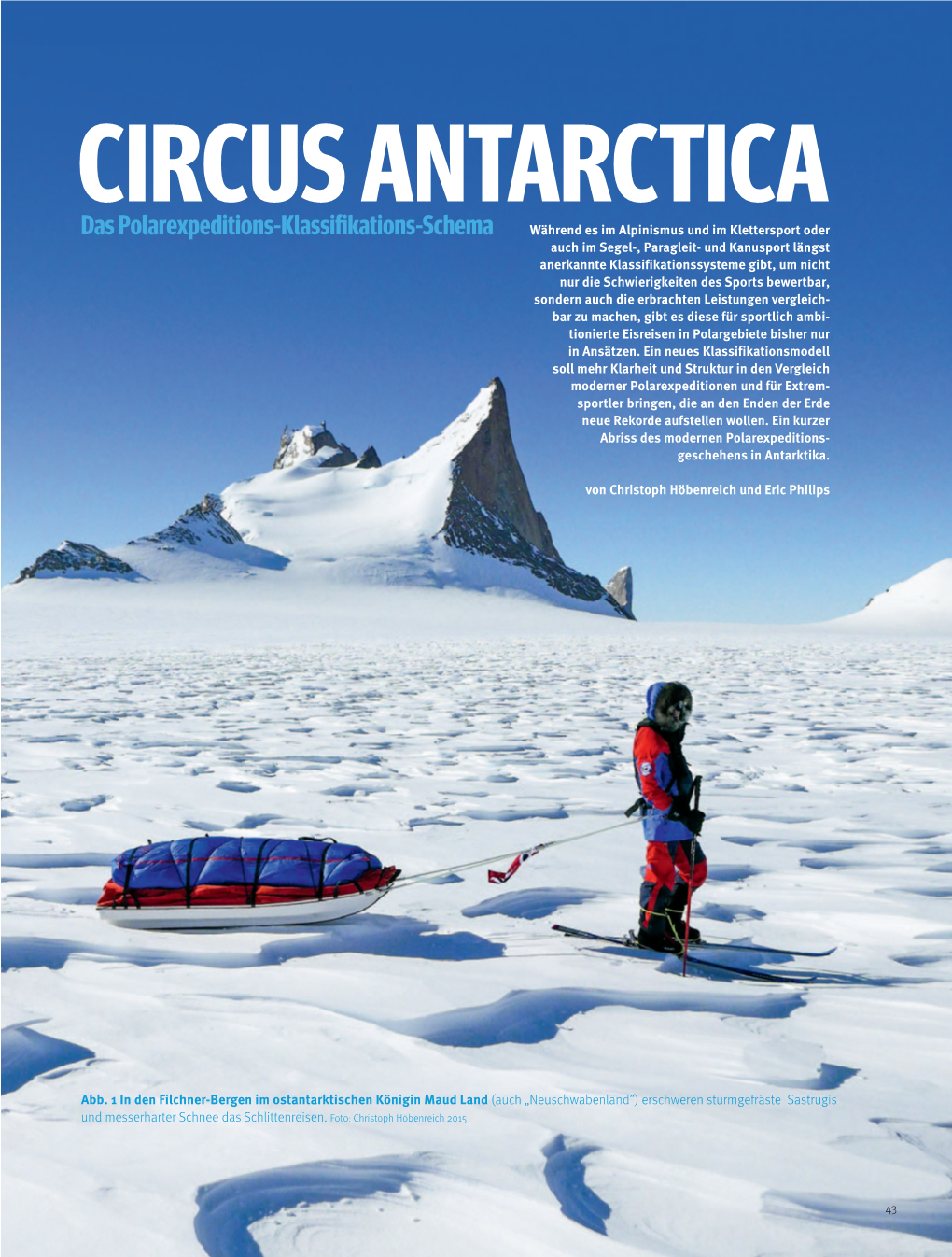 CIRCUS ANTARCTICA Das Polarexpeditions-Klassifikations