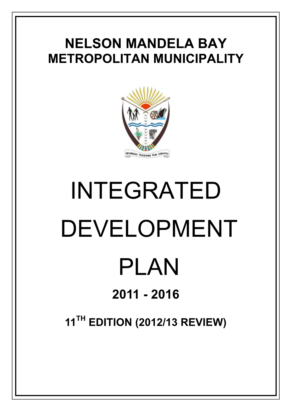 Integrated Development Plan