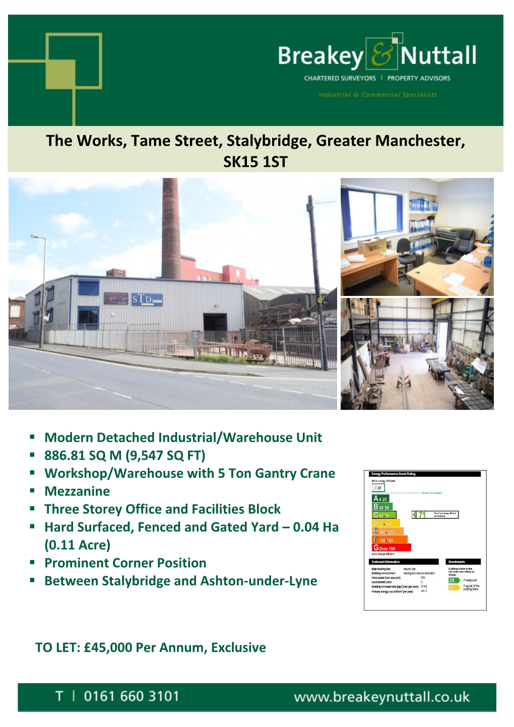 The Works, Tame Street, Stalybridge, Greater Manchester, SK15 1ST
