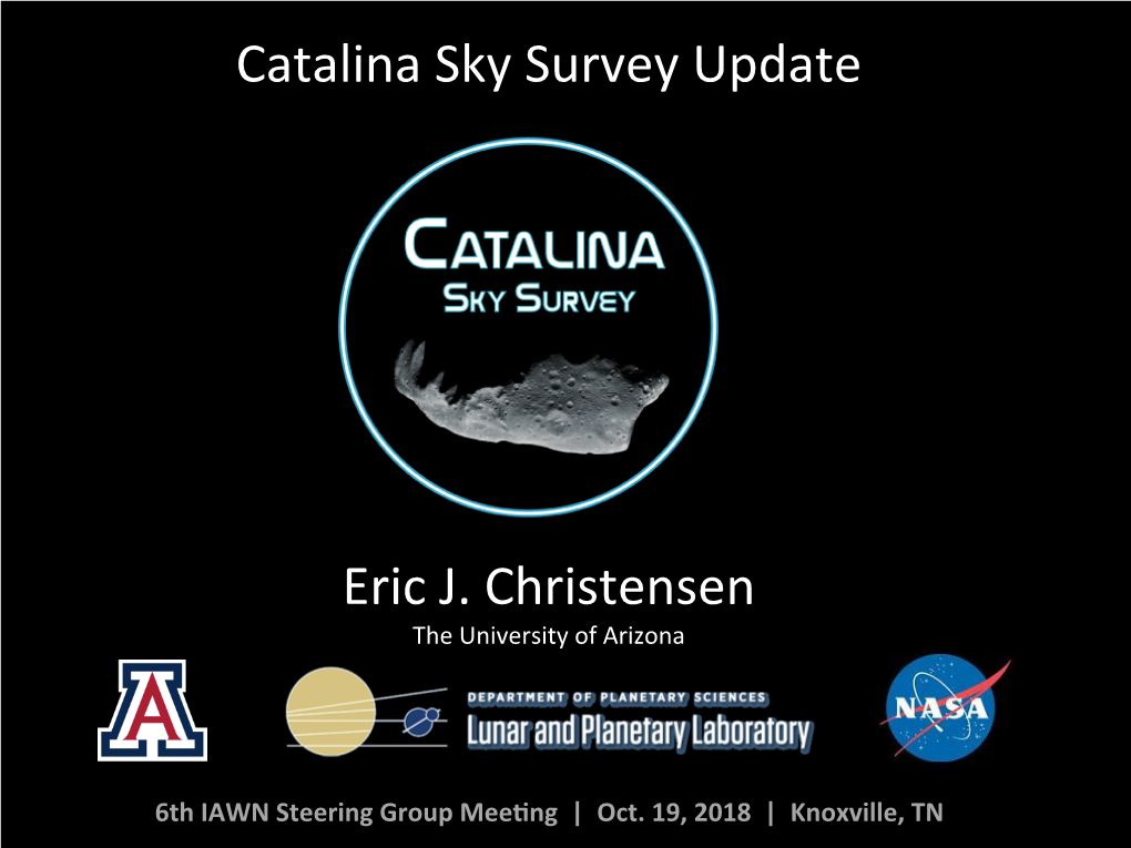 Catalina Sky Survey Update