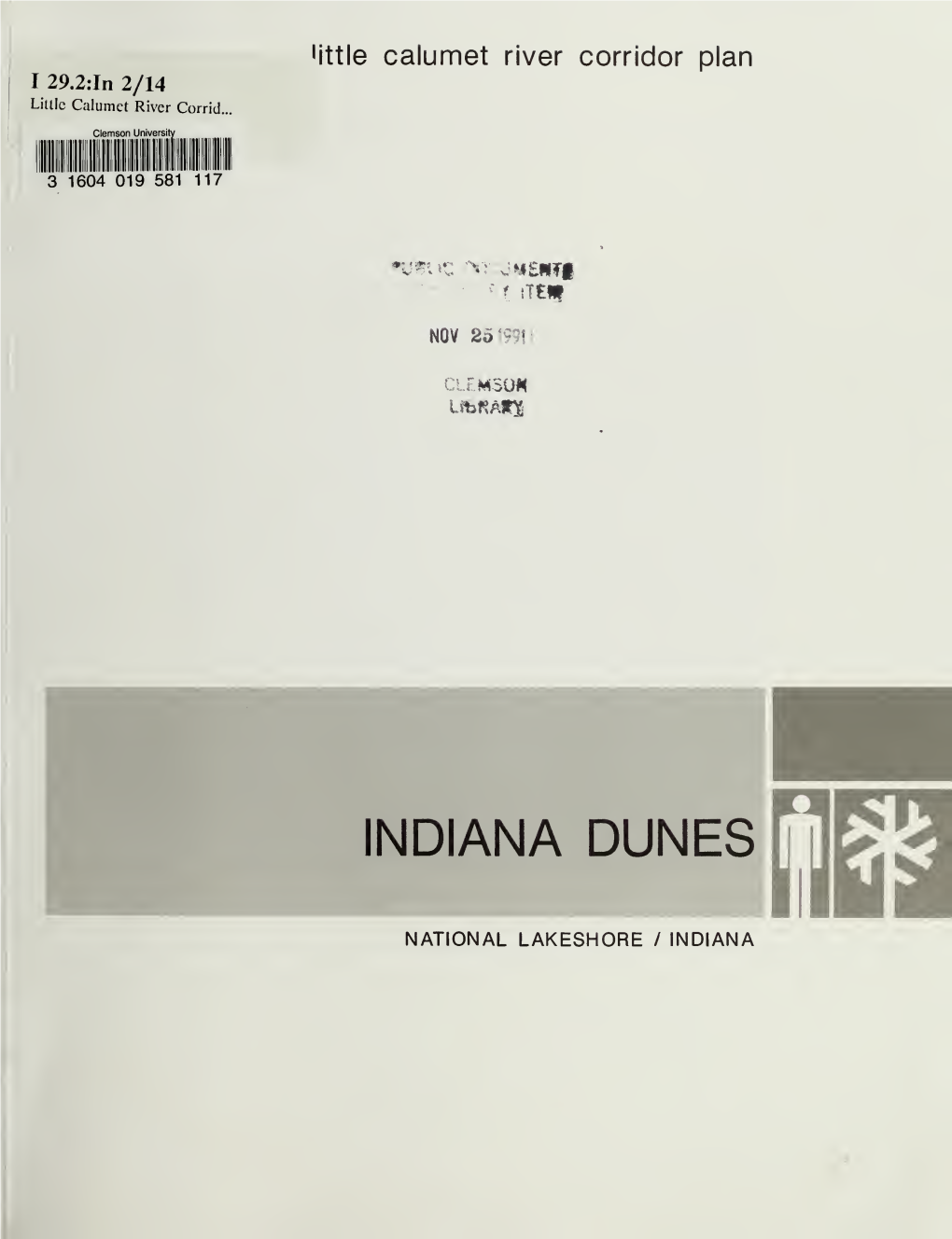 Little Calumet River Corridor Plan: Indiana Dunes National Lakeshore