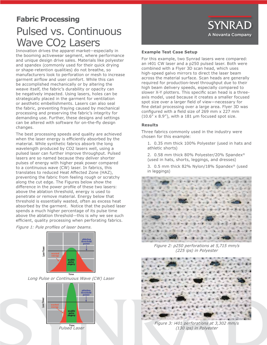 Pulsed Vs. Continuous Wave CO2 Lasers