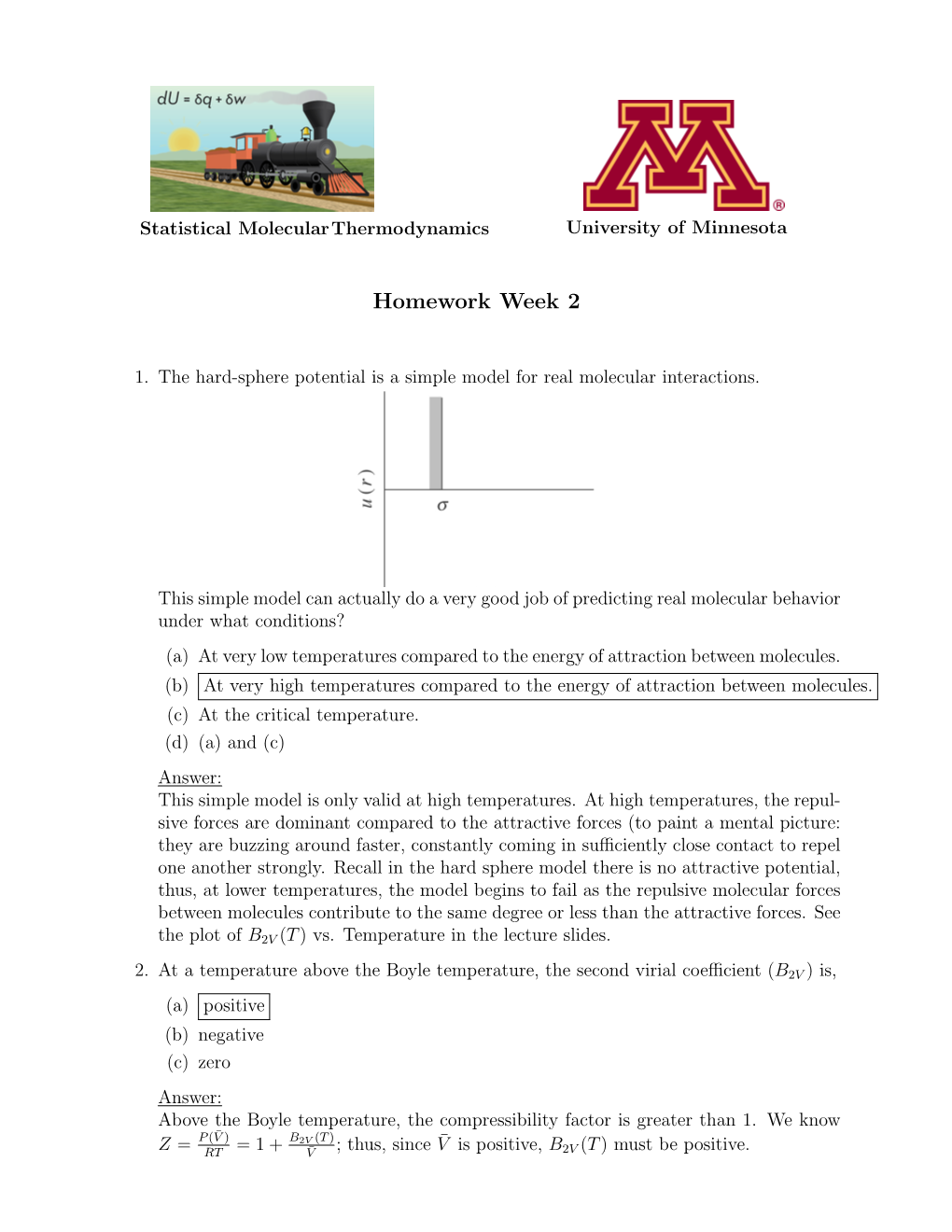 Homework Week 2