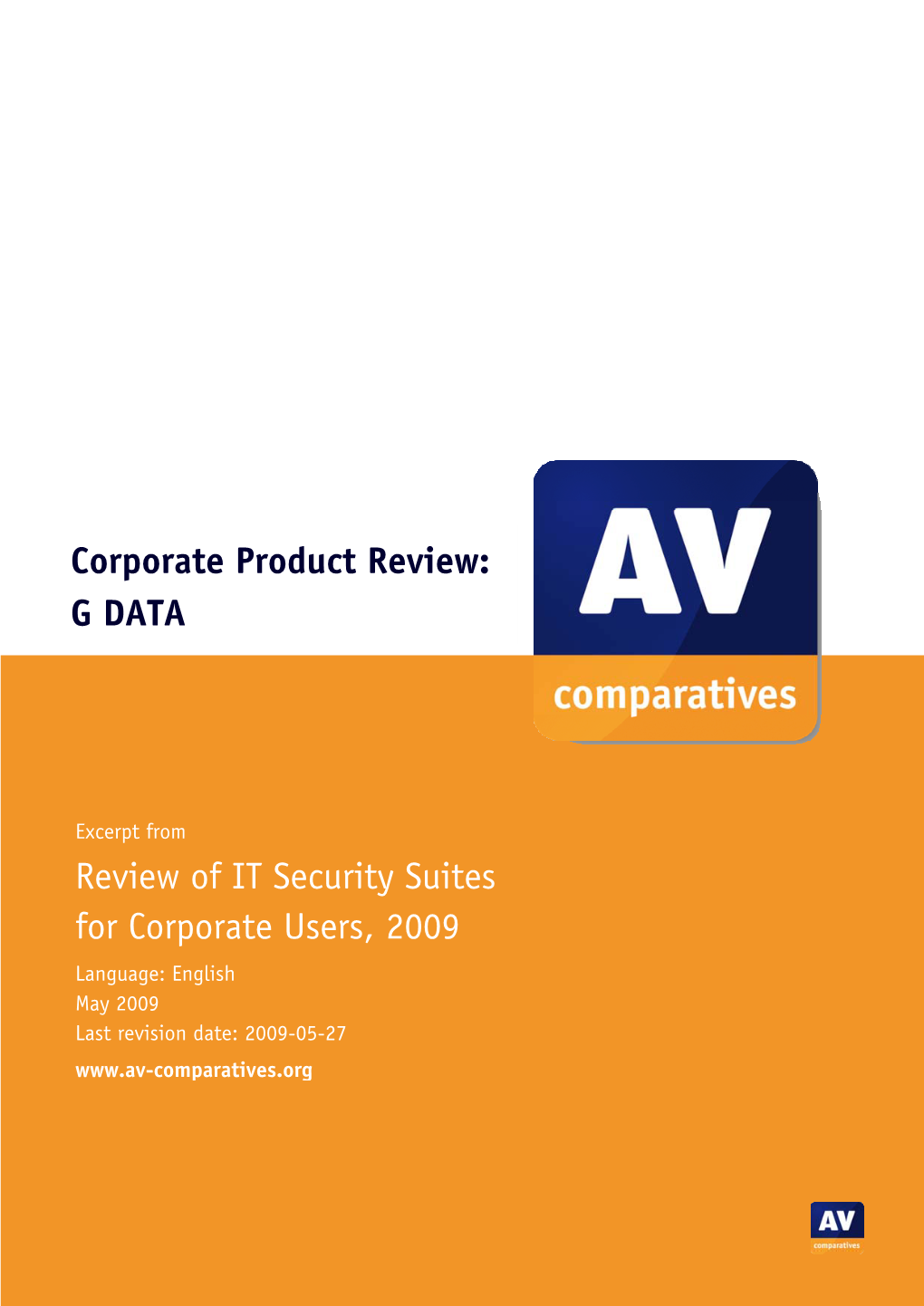 GDATA Corporate Review