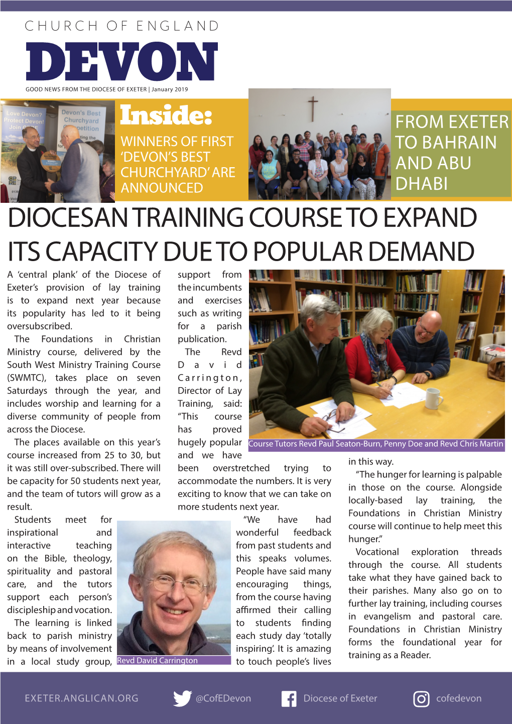 Diocesan Training Course to Expand Its Capacity Due to Popular Demand