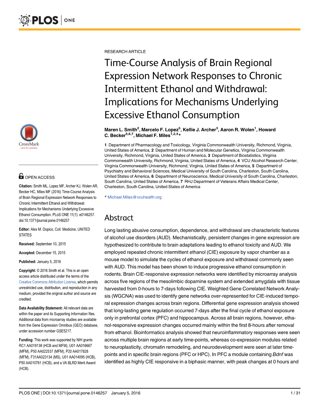 Time-Course Analysis of Brain Regional Expression Network