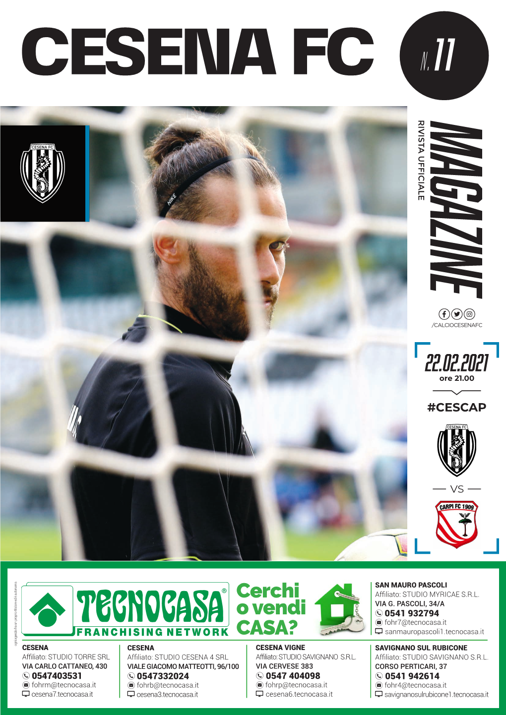 Scarica Il Numero 11 Di Cesena FC Magazine