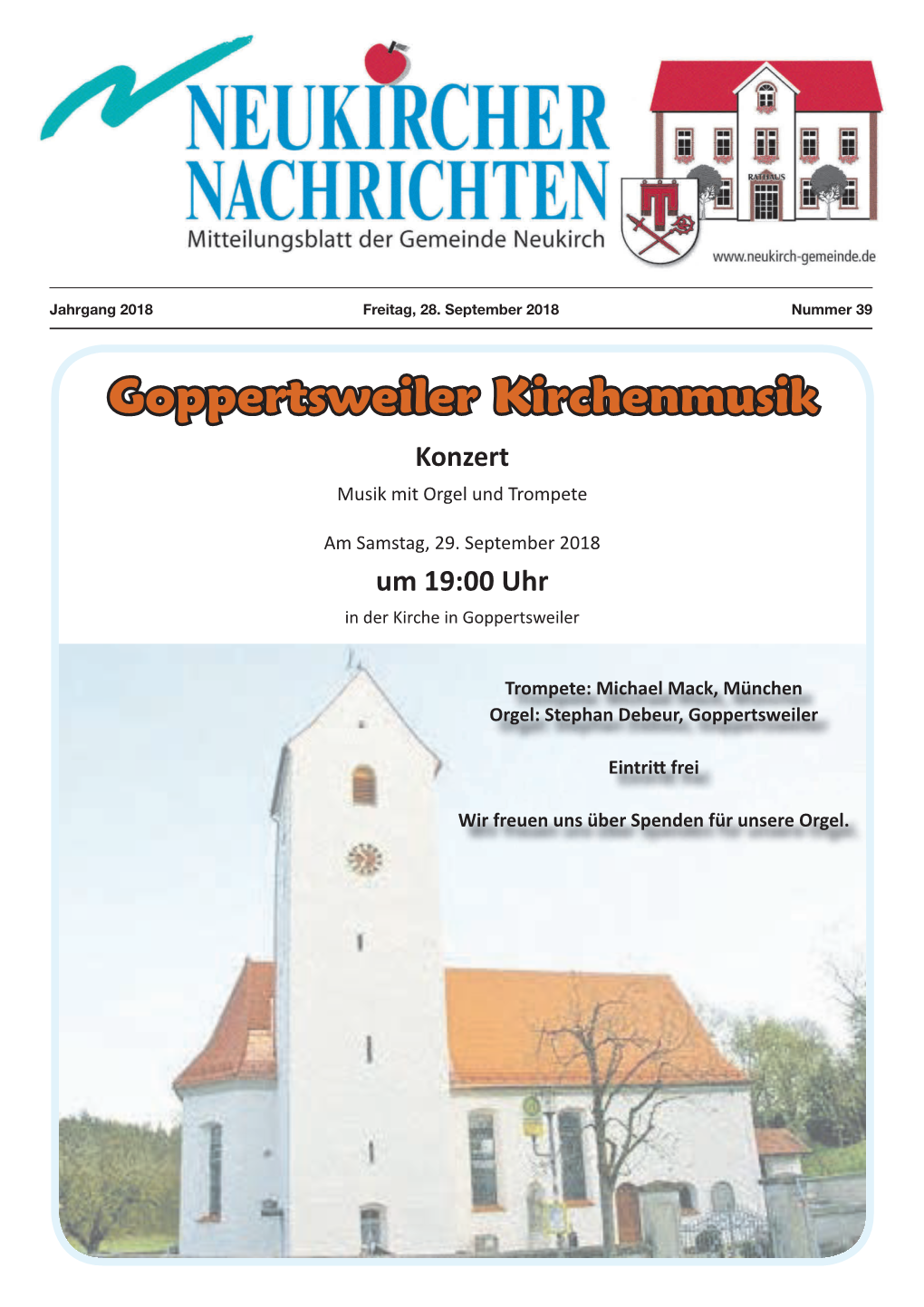 Goppertsweiler Kirchenmusik